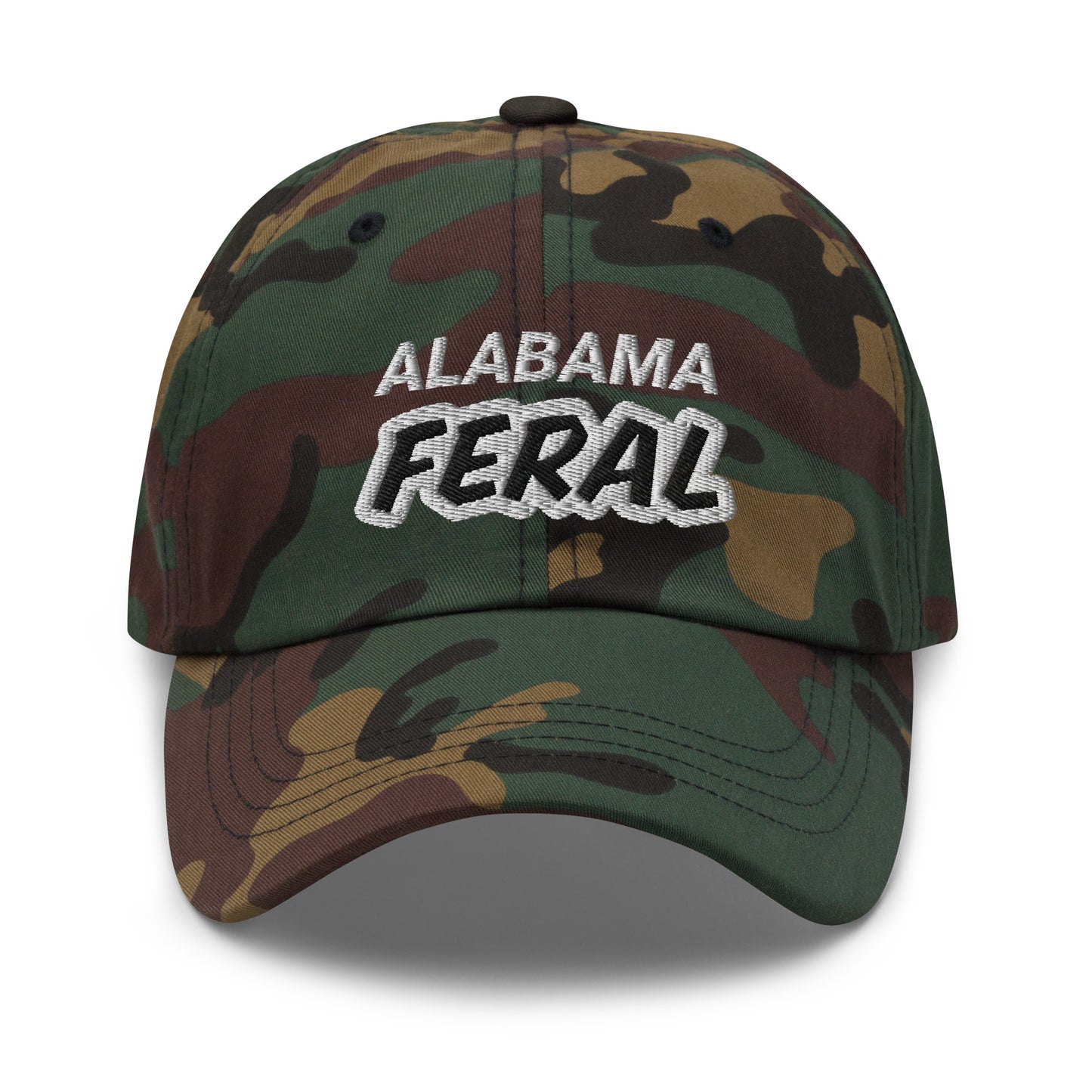 Alabama Feral™ Hat for People Who Love and Go Wild for Living in the Heart of Dixie State