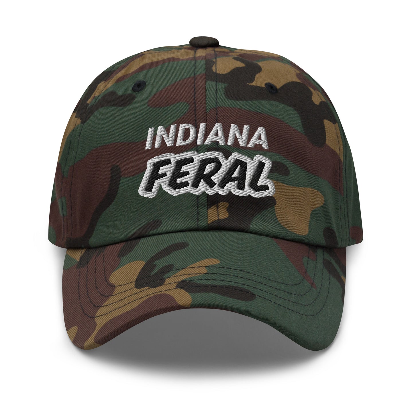 Indiana Feral™ Hat for People Who Love and Go Wild for the Hoosier State