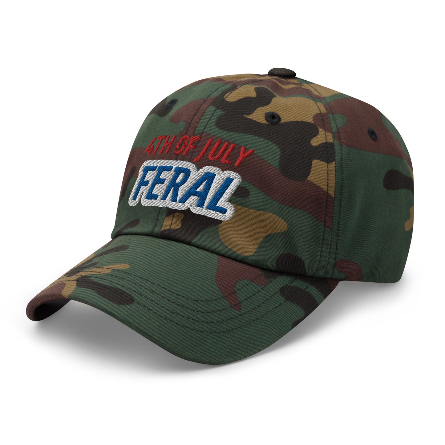 4th Of July Feral™ Holiday Ball Cap