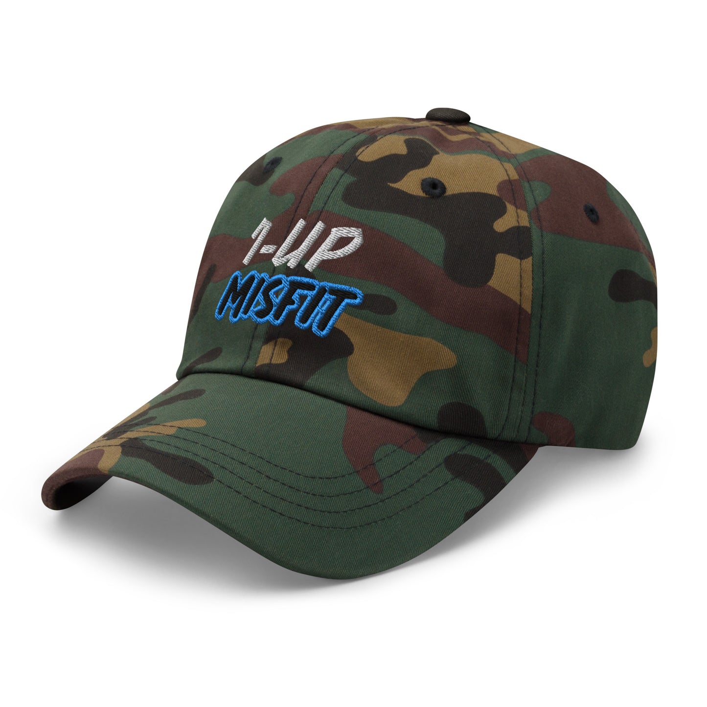 1-UP Misfit™ Unisex Cool Gaming Hat for Diehard Gamers