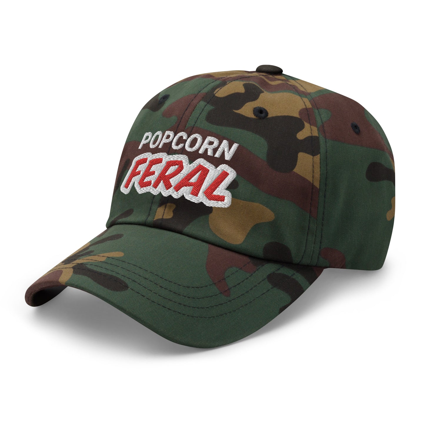 Popcorn Feral™ Hat for People Who Love Eating It Anytime as a Snack