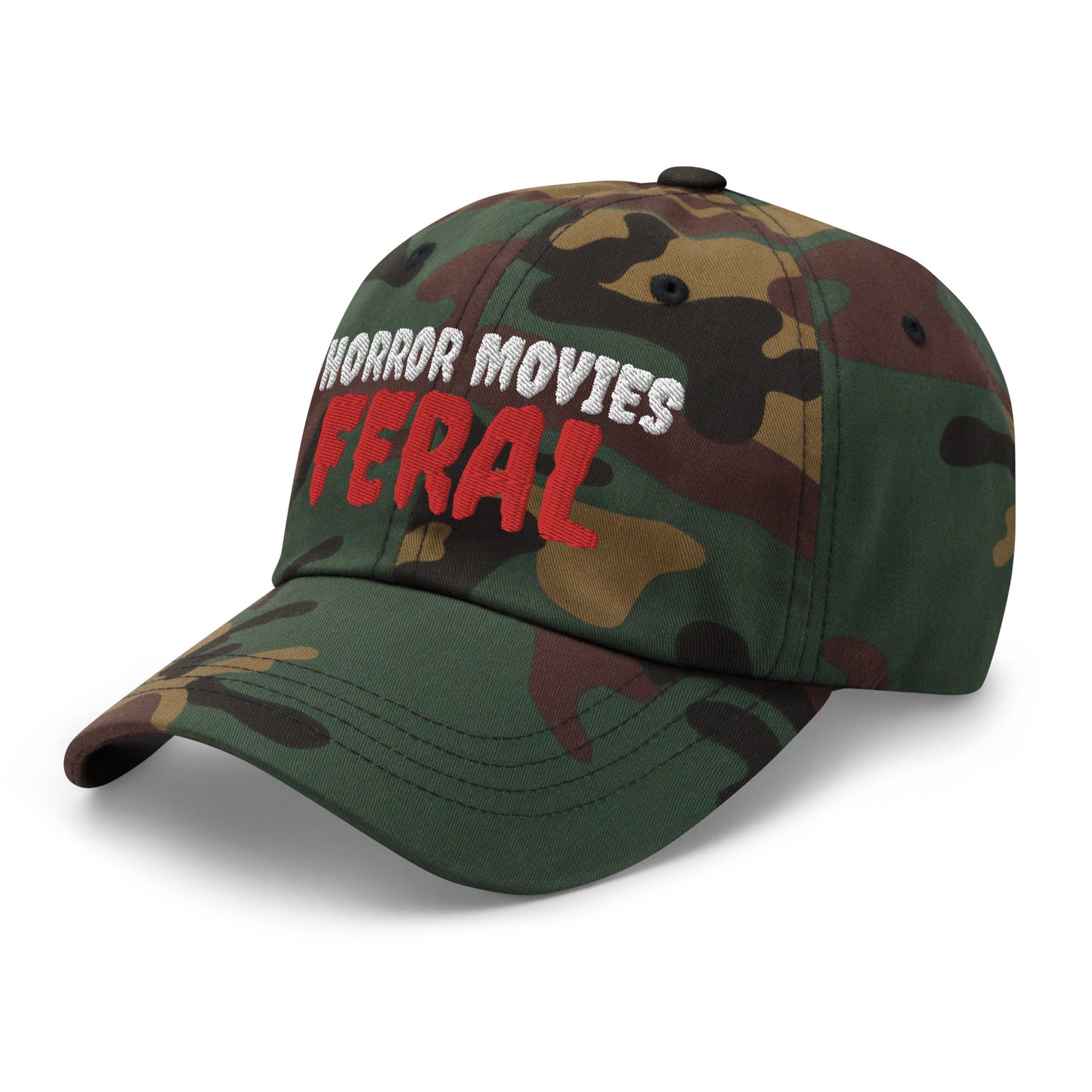 Horror Movies Feral™ Hat for Fans Who Go Wild for Scary Films