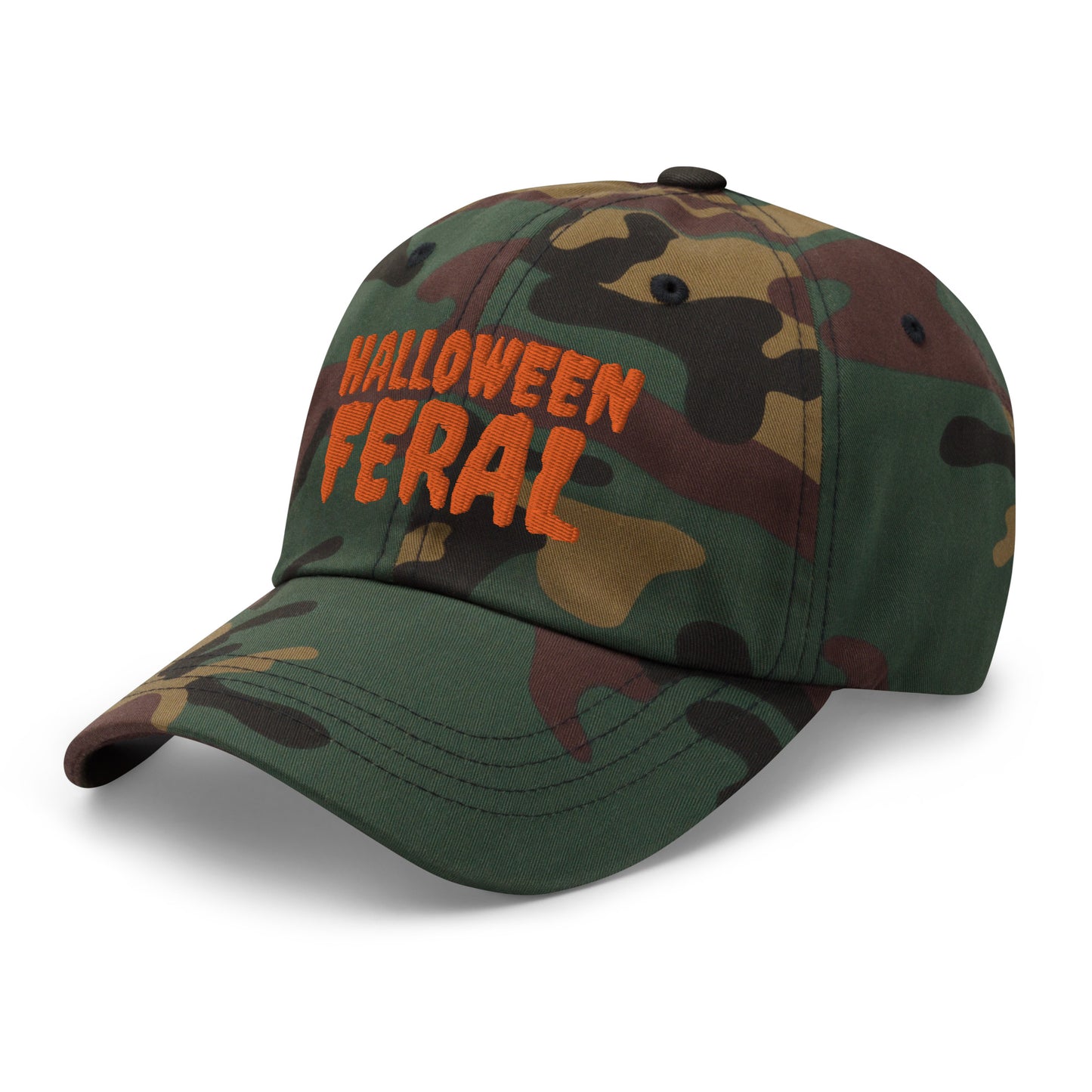 Halloween Feral™ Hat, Scary and Creepy Ball Cap for All Hallow's Eve