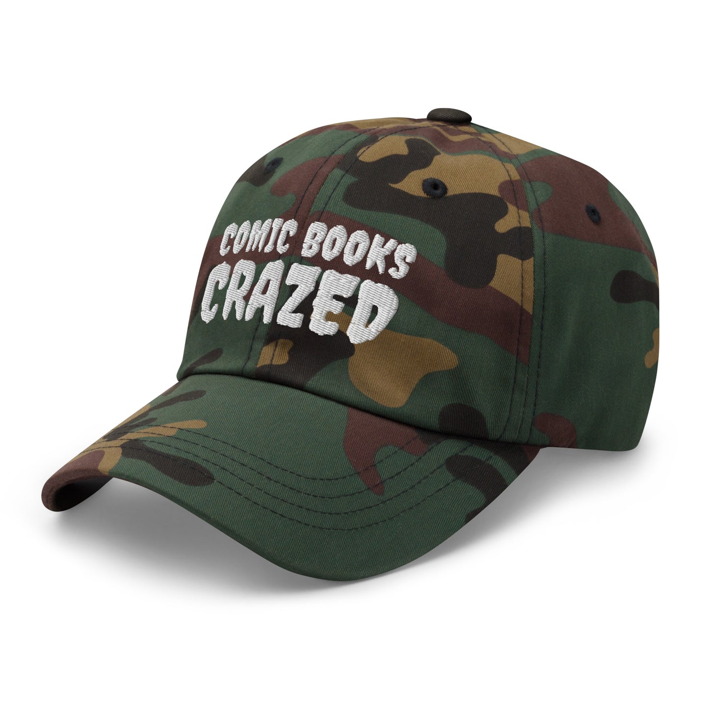 Comic Books Crazed™ Hat for Fans Who Are Crazy About Reading Them