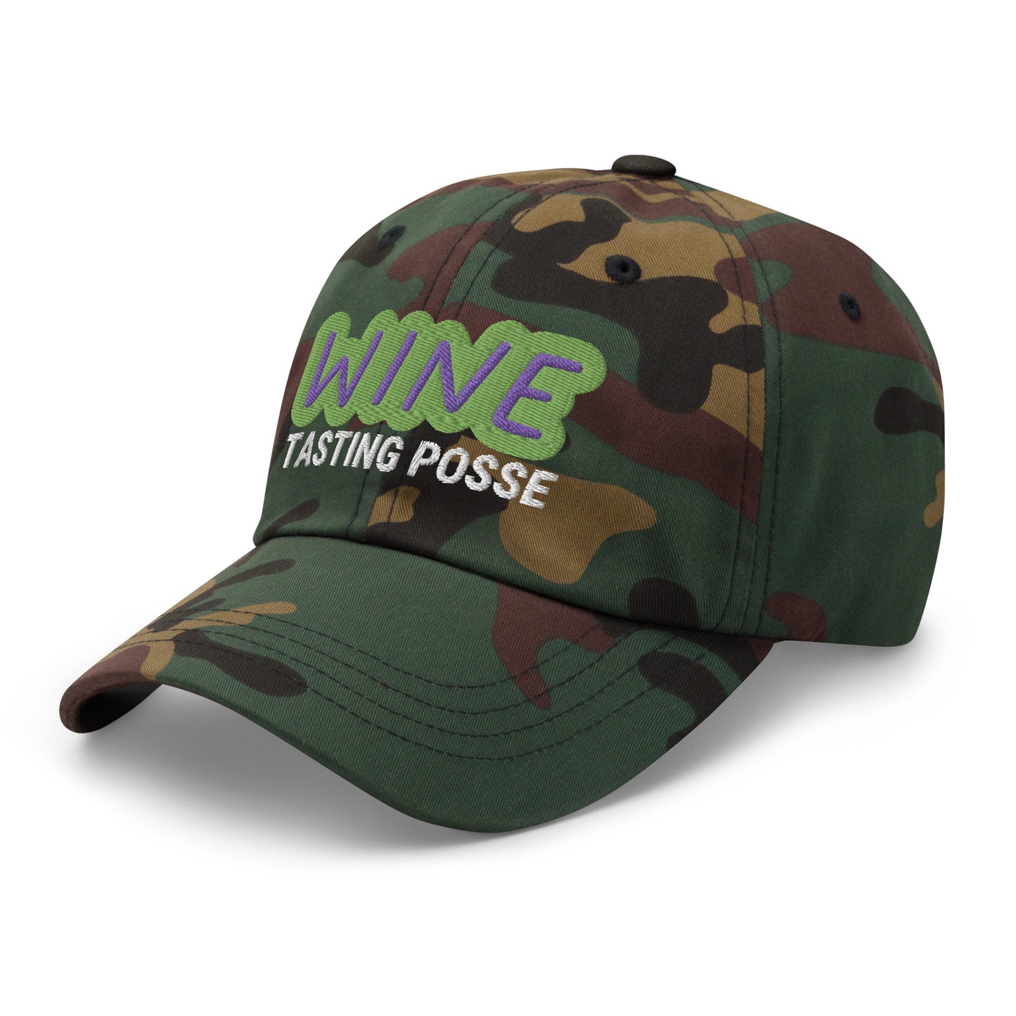 Wine Tasting Posse™ Hat for People Who Love Drinking Vino with Friends