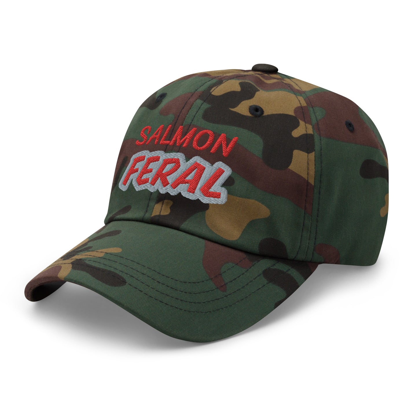 Salmon Feral™ Hat for People Who Love Eating or Fishing for Them