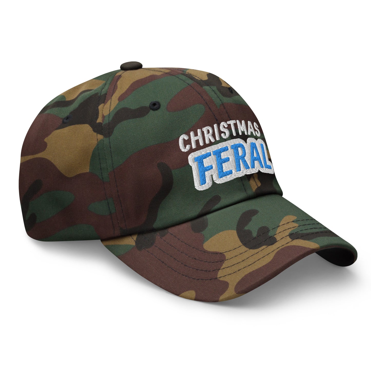 Christmas Feral™ Xmas Holiday Ball Cap