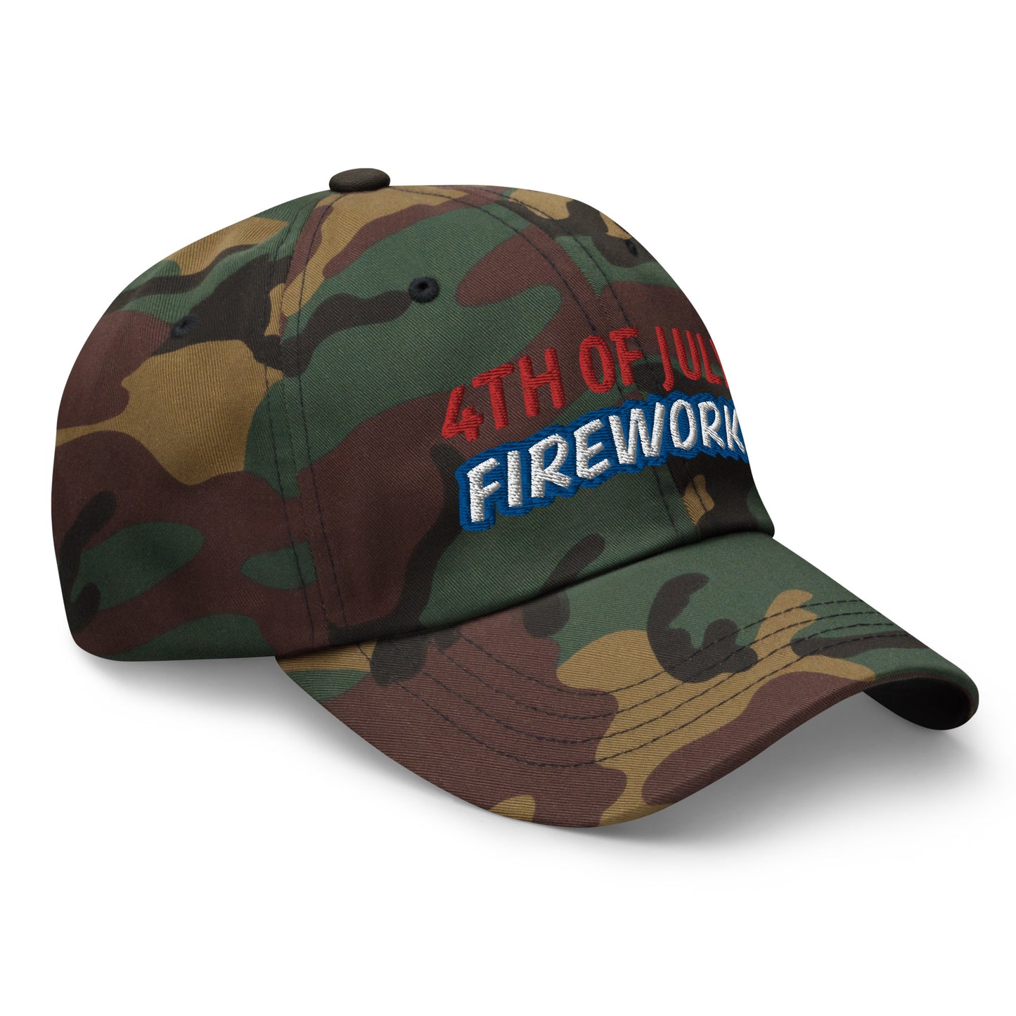 4th of July Fireworks Unisex Independence Day Ball Cap