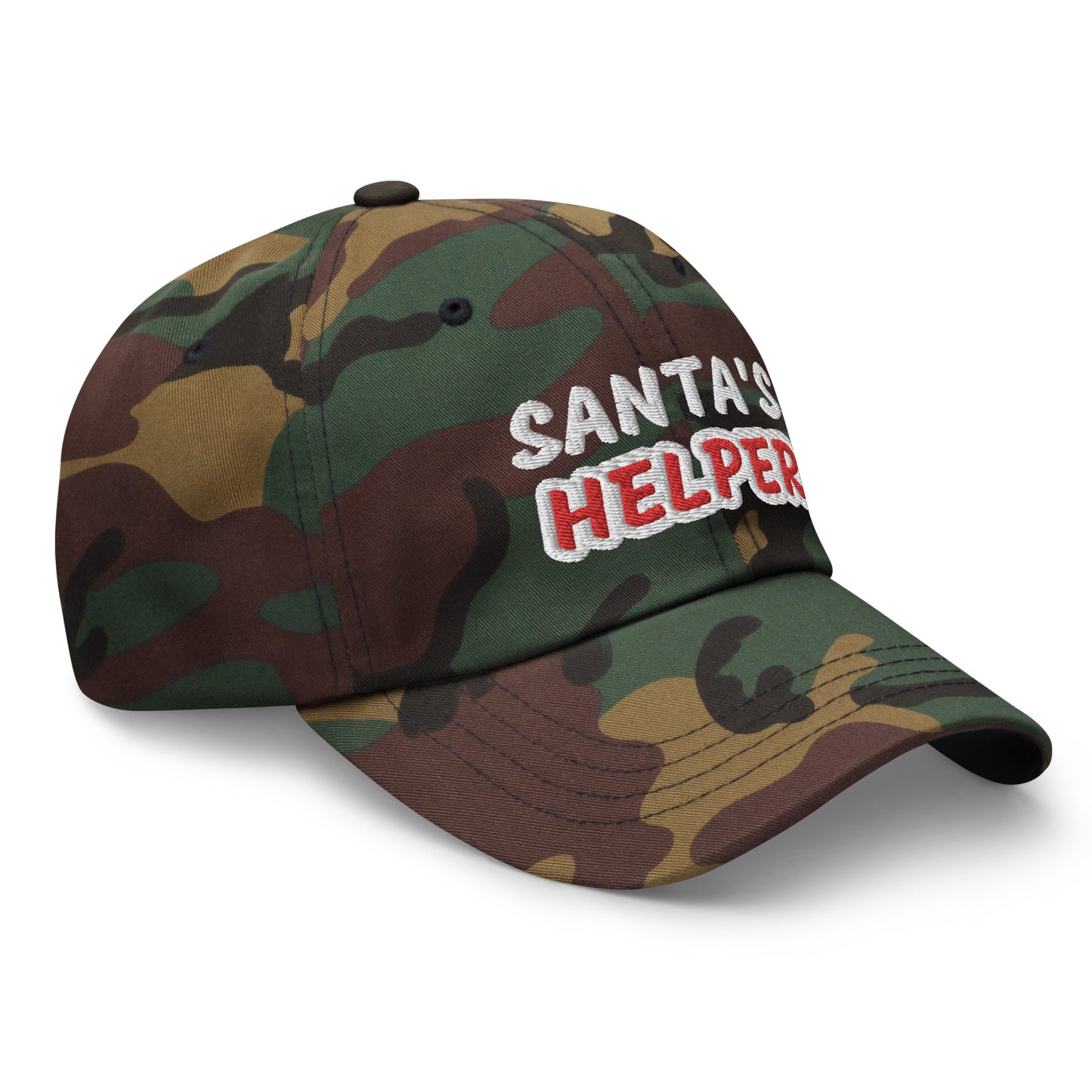 Santa's Helper Unisex Christmas Holiday Ball Cap