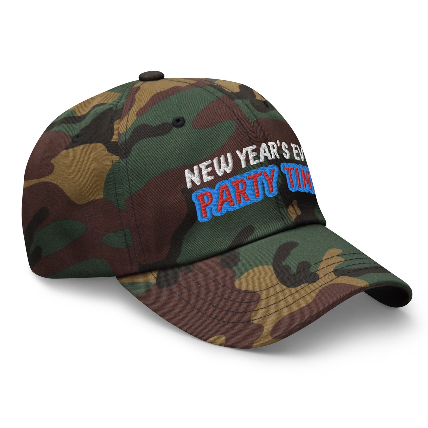 New Year's Eve Party Time Unisex Holiday Ball Cap