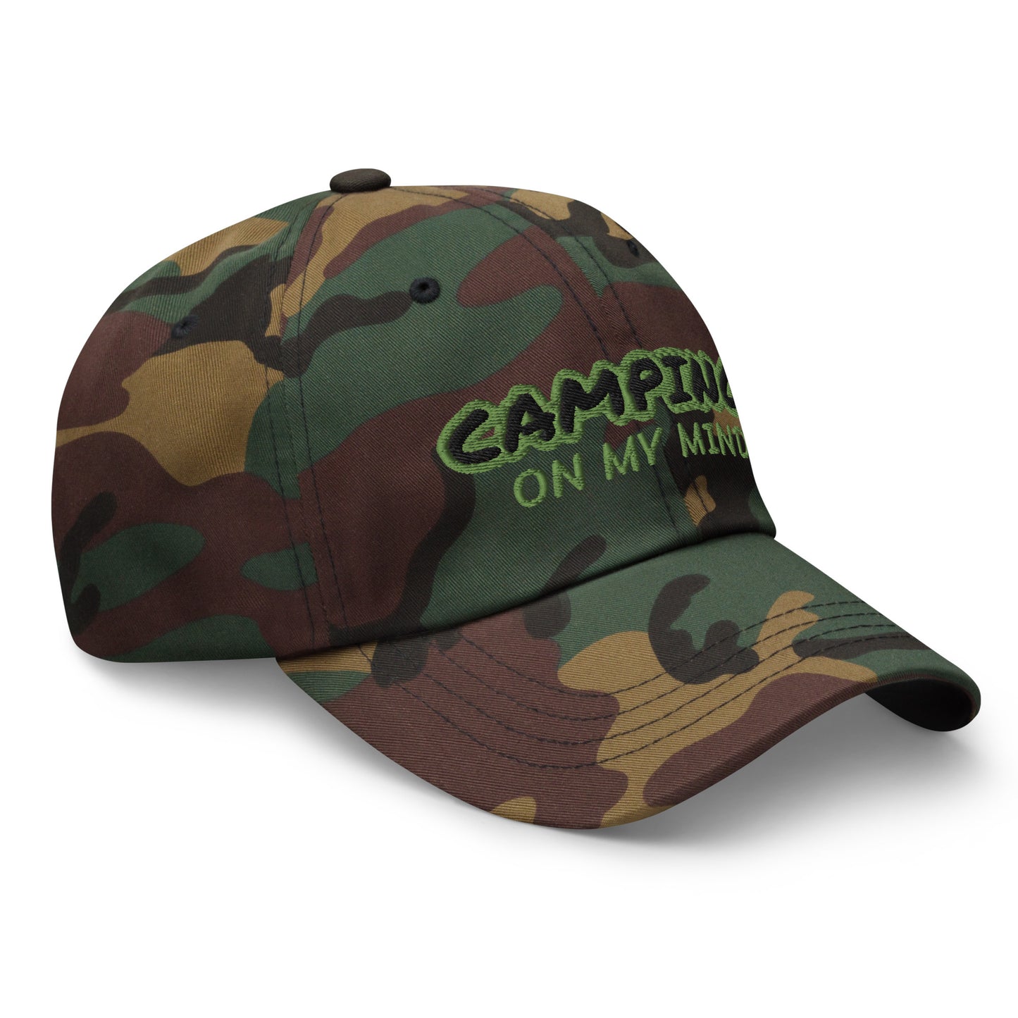 Camping On My Mind Unisex Camper Ball Cap