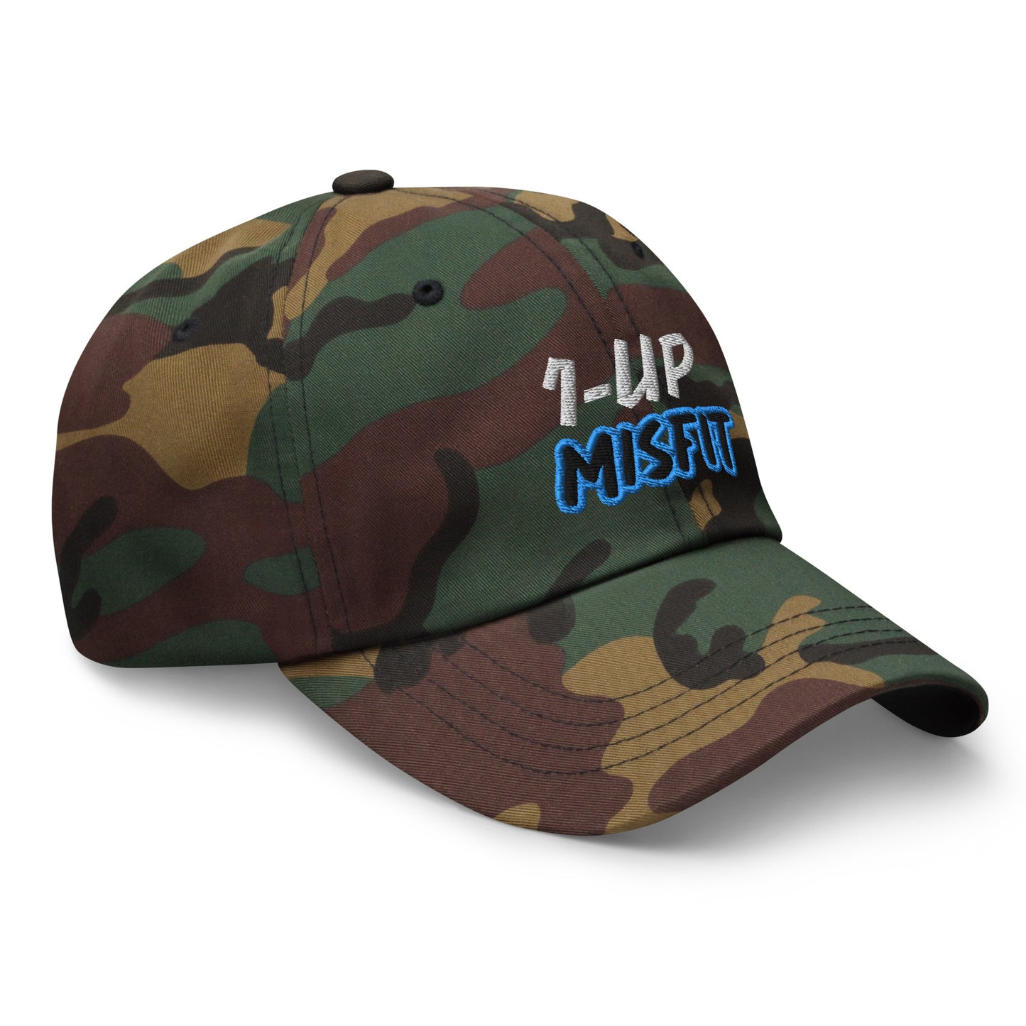 1-UP Misfit™ Unisex Cool Gaming Hat for Diehard Gamers