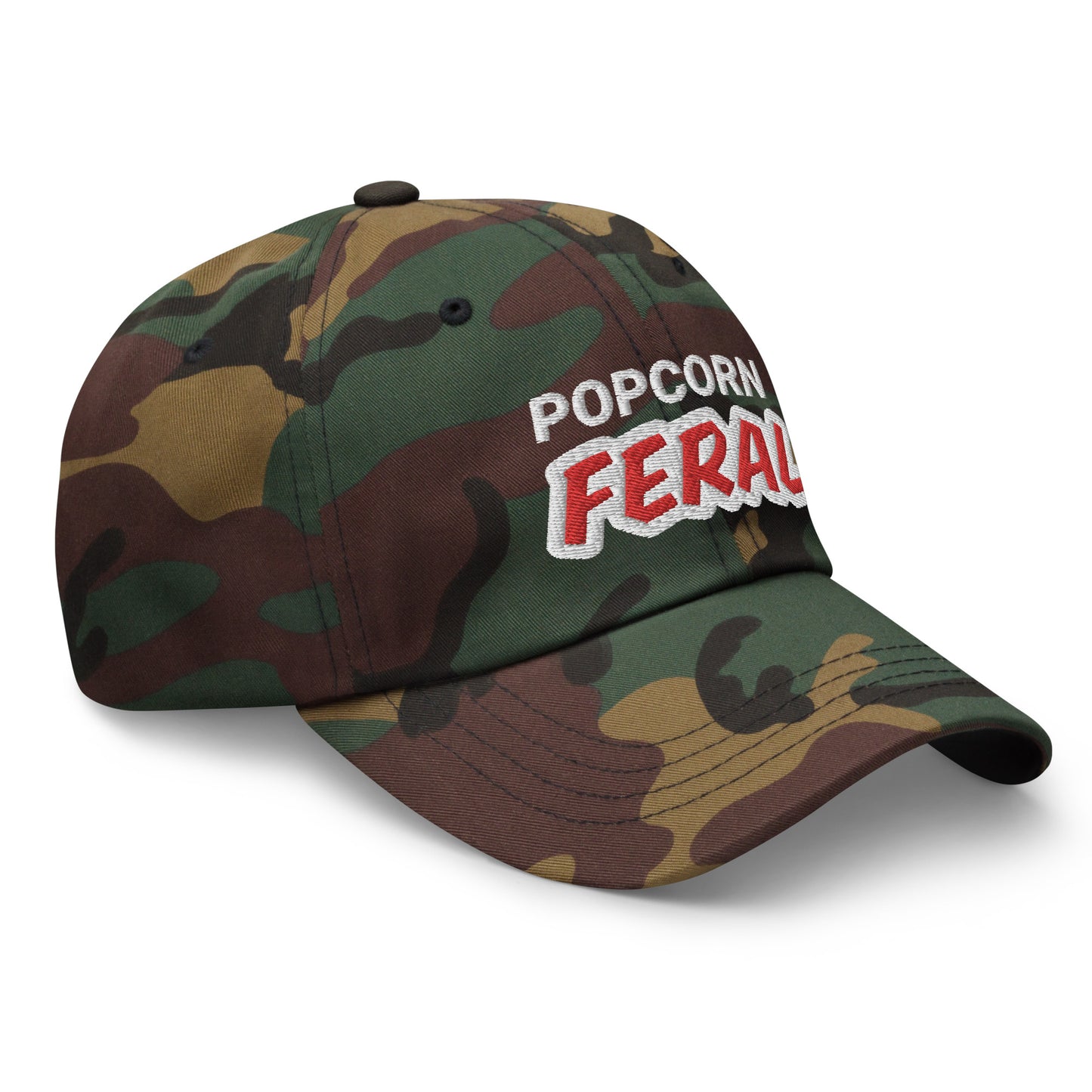 Popcorn Feral™ Hat for People Who Love Eating It Anytime as a Snack