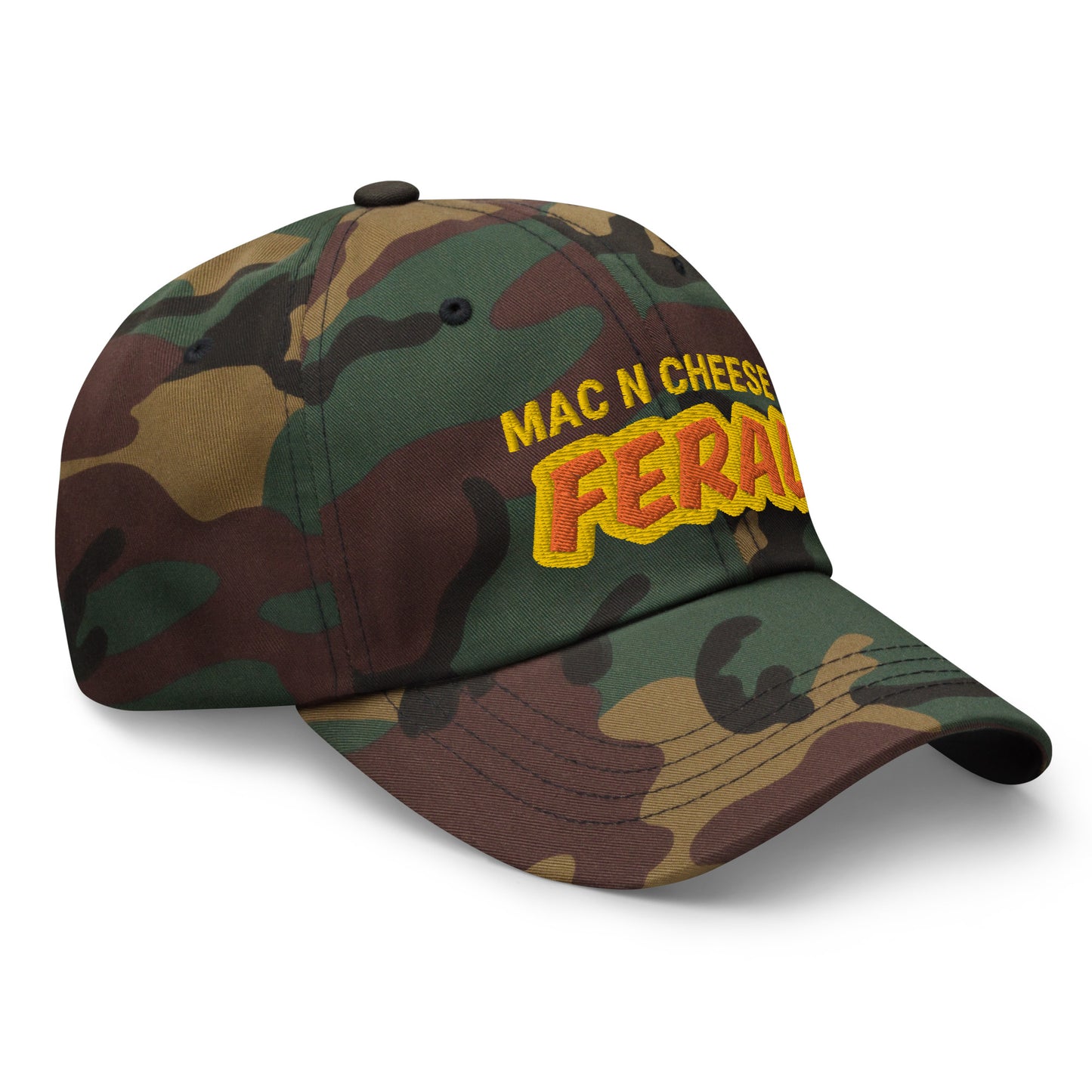 Mac N Cheese Feral™ Hat for People Who Enjoy Eating Cheesy Pasta