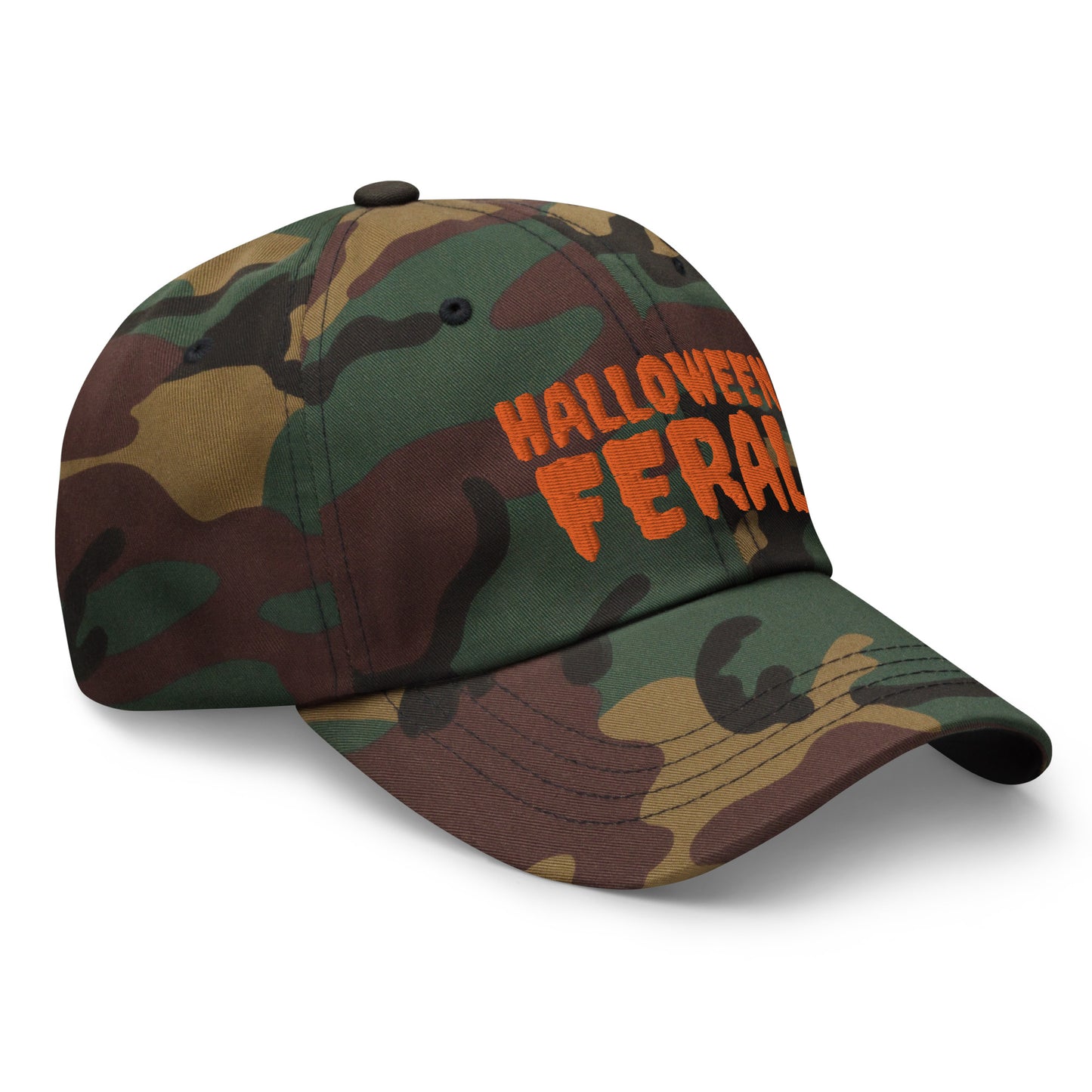 Halloween Feral™ Hat, Scary and Creepy Ball Cap for All Hallow's Eve