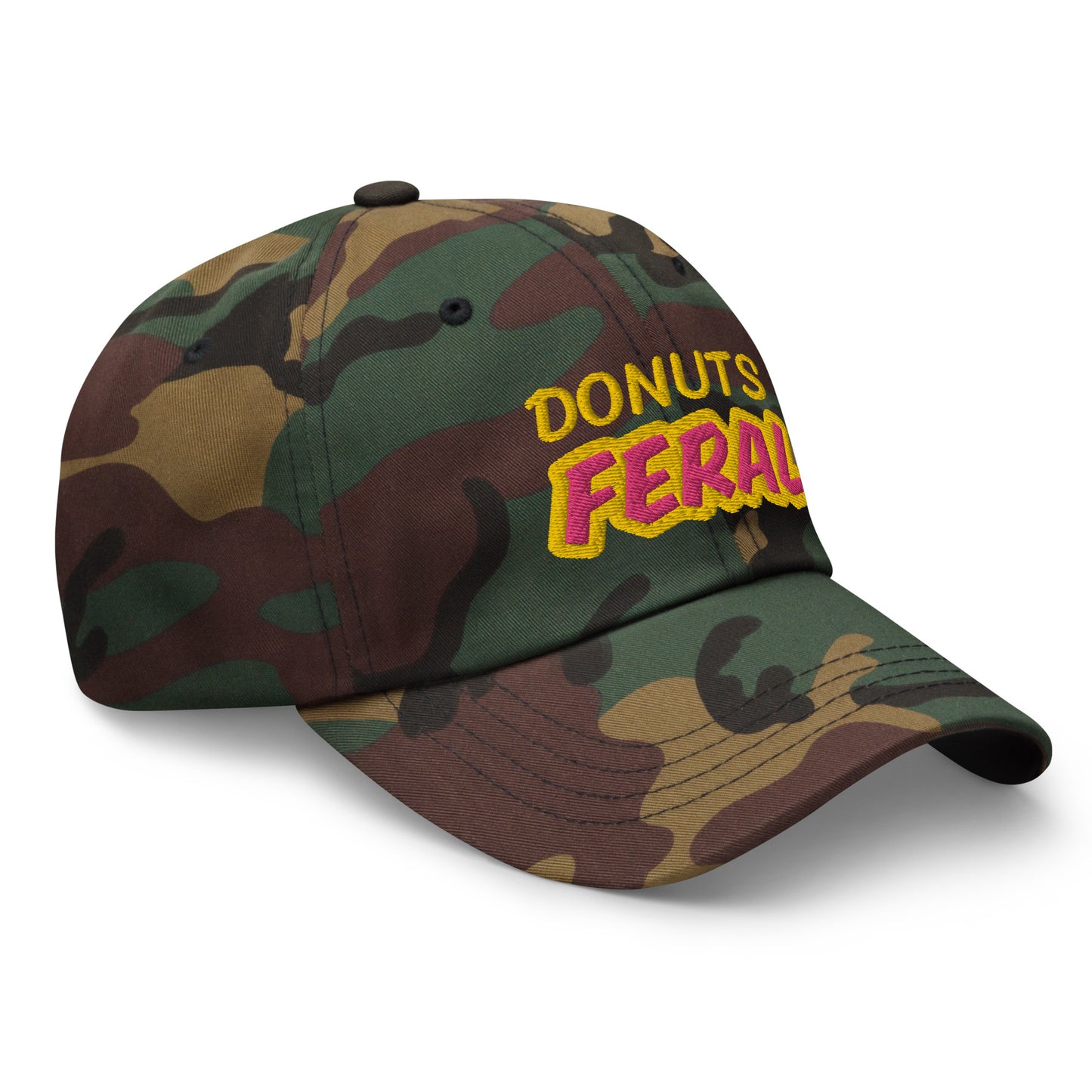 Donuts Feral™ Hat for People Who Love and Go Wild for Eating Them