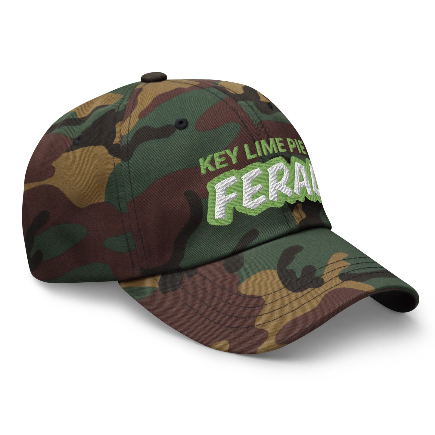 Key Lime Pie Feral™ Hat, Cool Ball Cap for People Who Go Wild for the Florida Sweet Dessert