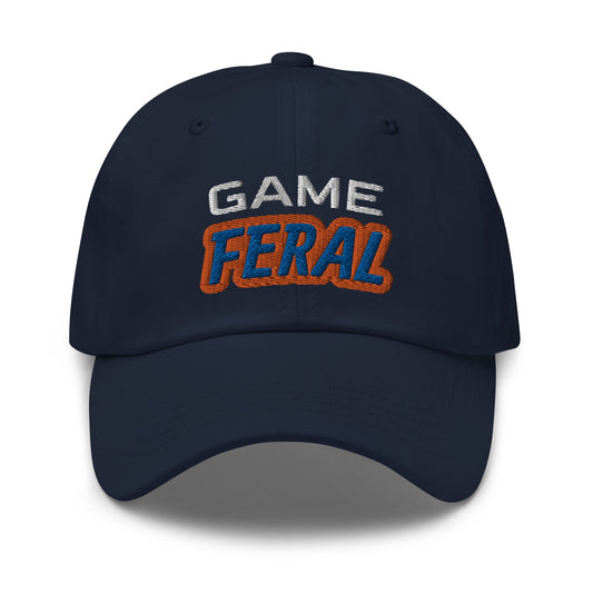 Game Feral gaming ball caps are for gamers who go wild when playing their favorite video games, and this cool gamer's cap makes a great gift