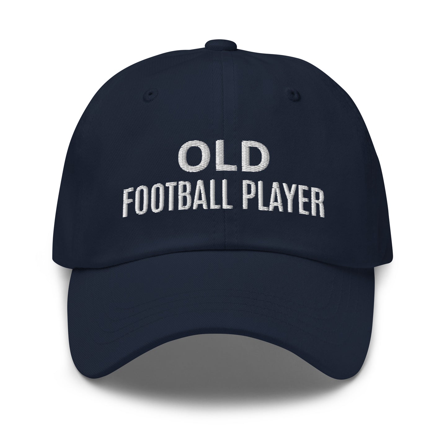 Old Football Player Ball Cap