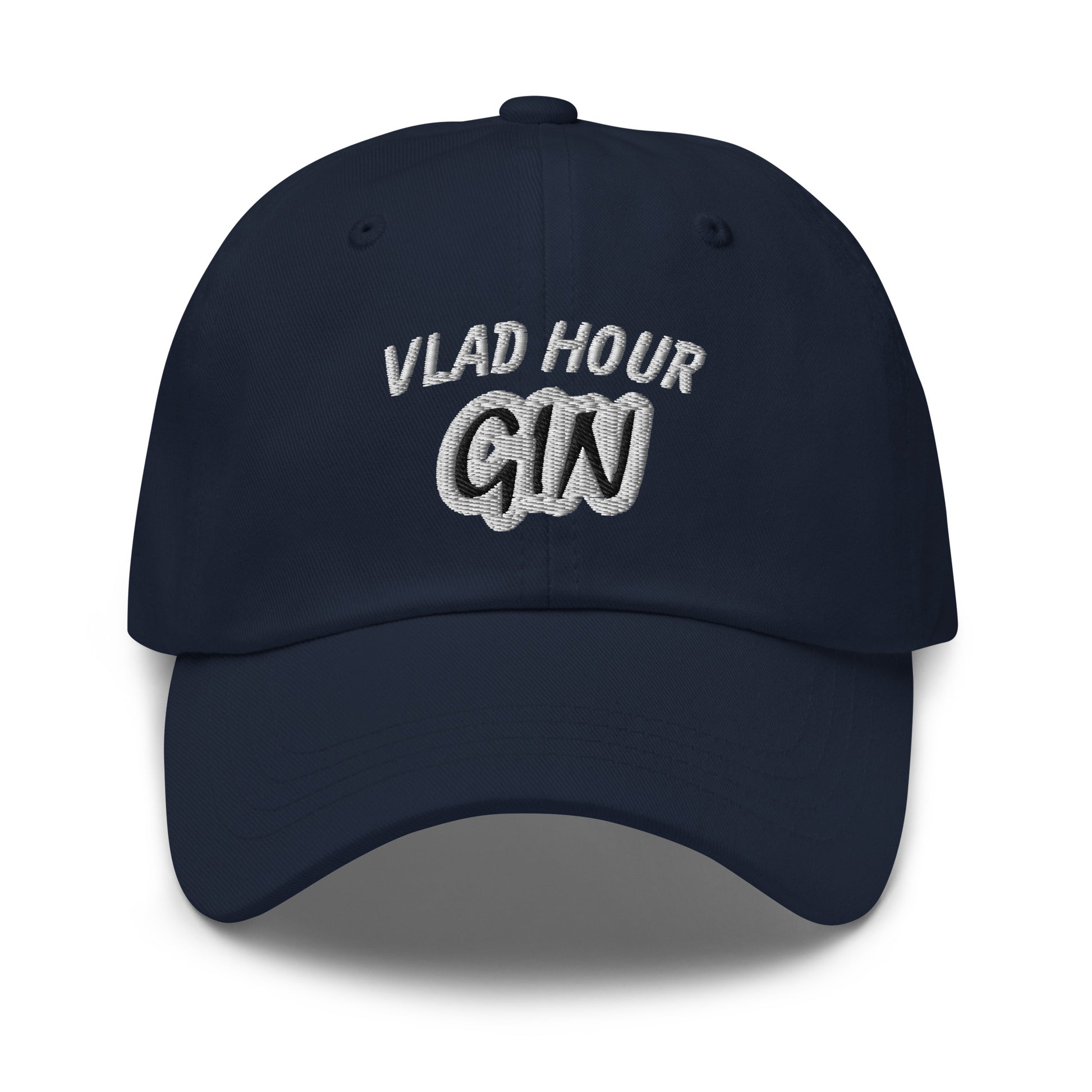 Vlad Hour Gin ball cap is for anyone who loves and goes wild and crazy for drinking gin in the evening and appreciates its taste.