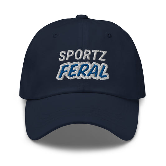 Sportz Feral embroidered ball caps are for fans who are wild for sports and can't wait for the next game they can attend or watch on tv.