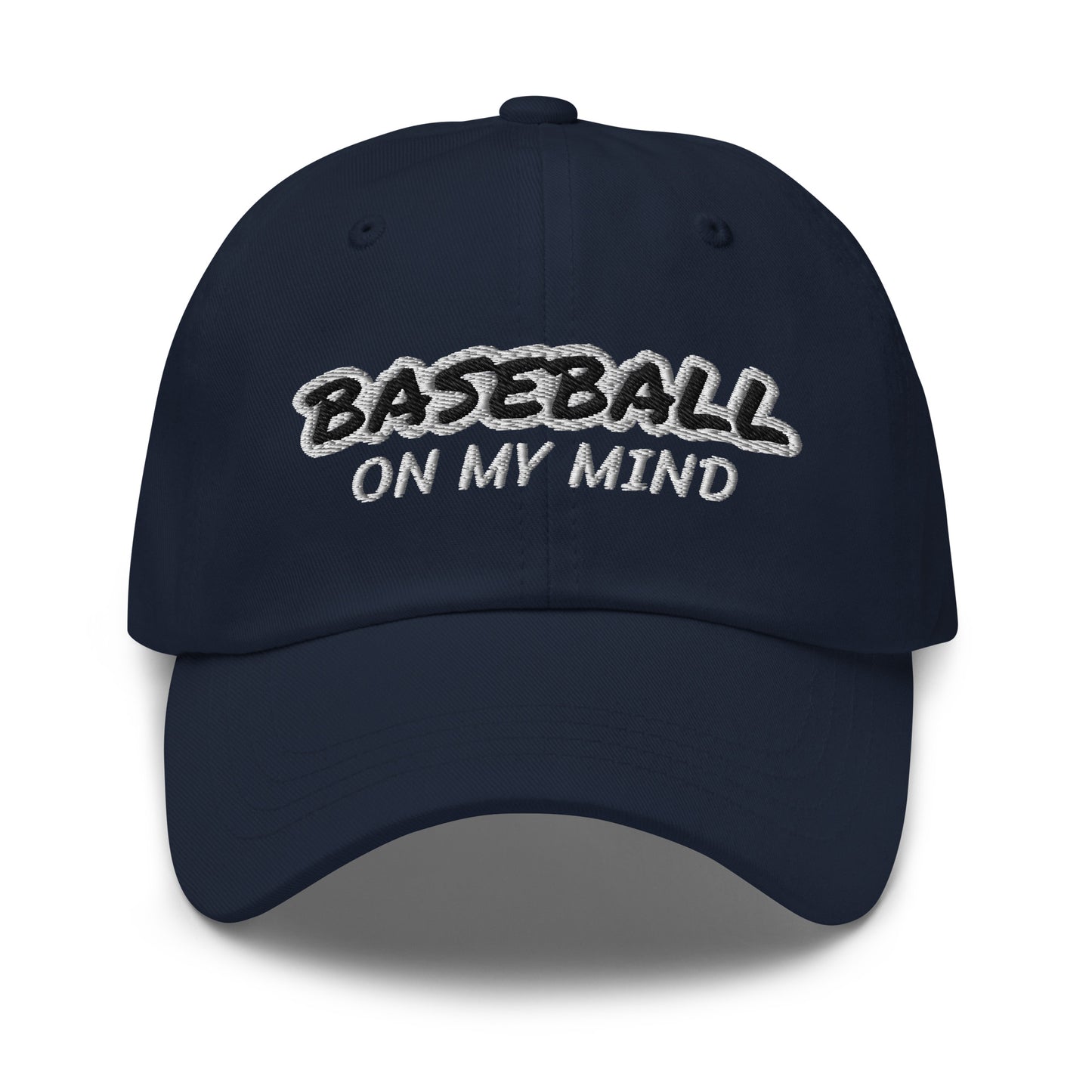 Baseball On My Mind Unisex Player and Fan Ball Cap