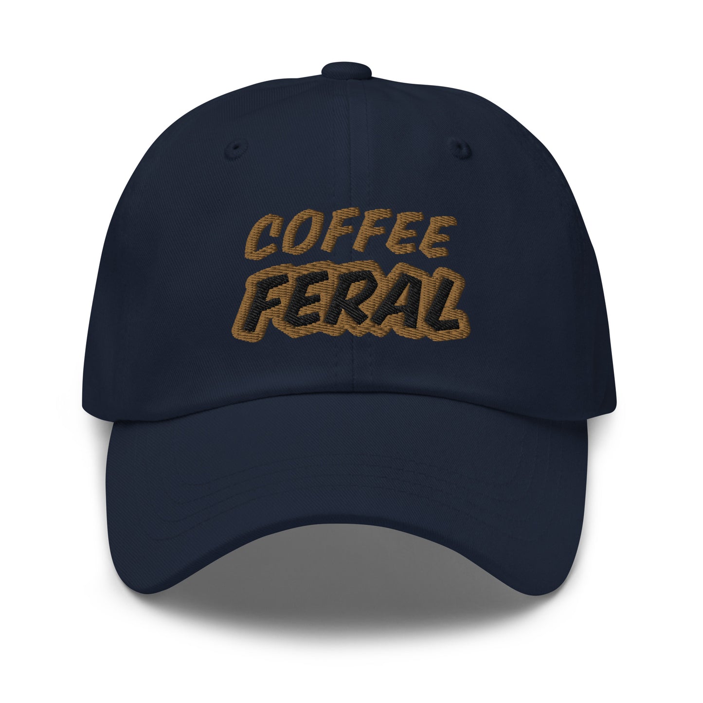 Coffee Feral™ Hat for People Who Crave and Drink Java Daily