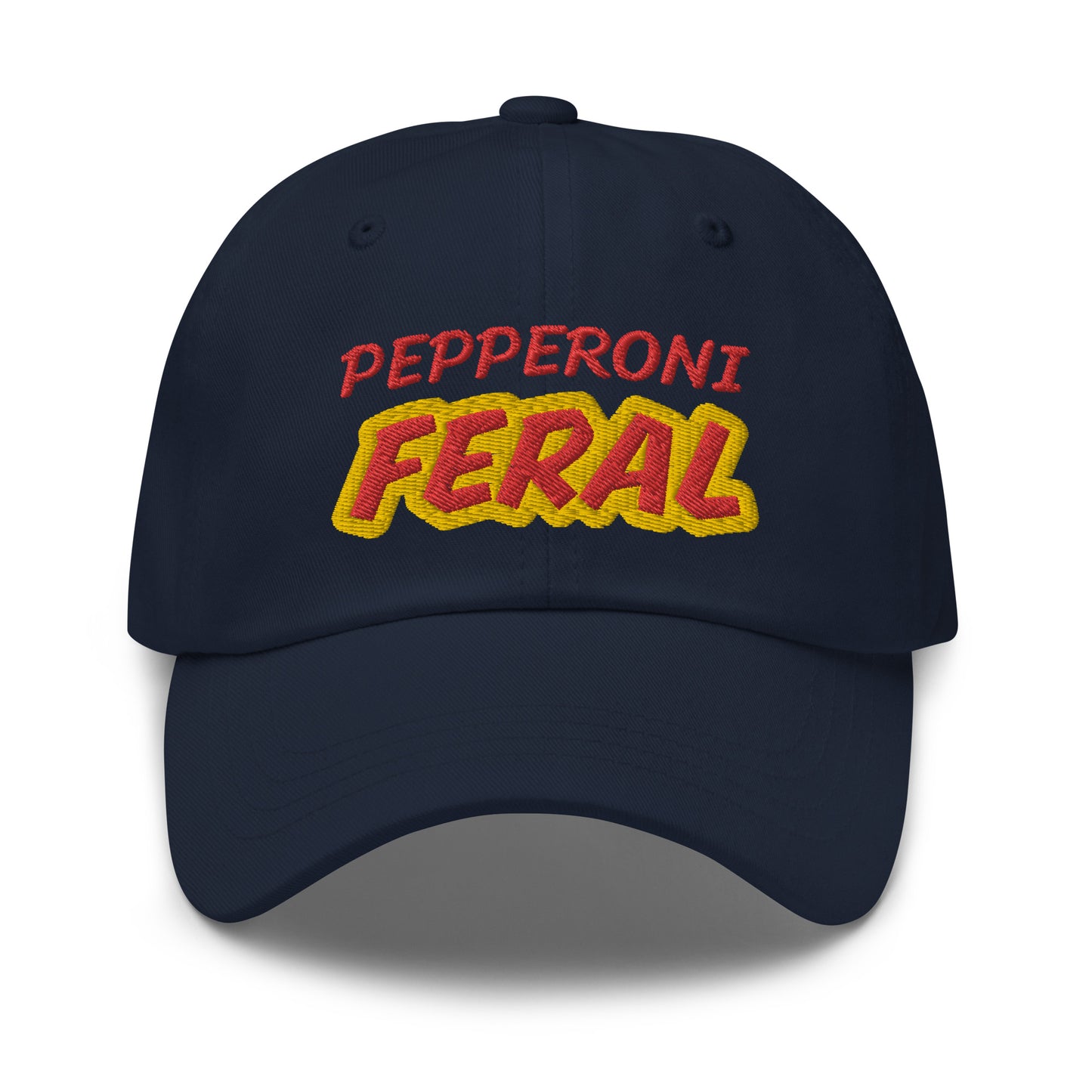 Pepperoni Feral™ Hat for People Who Love Eating It Especially On a Pizza