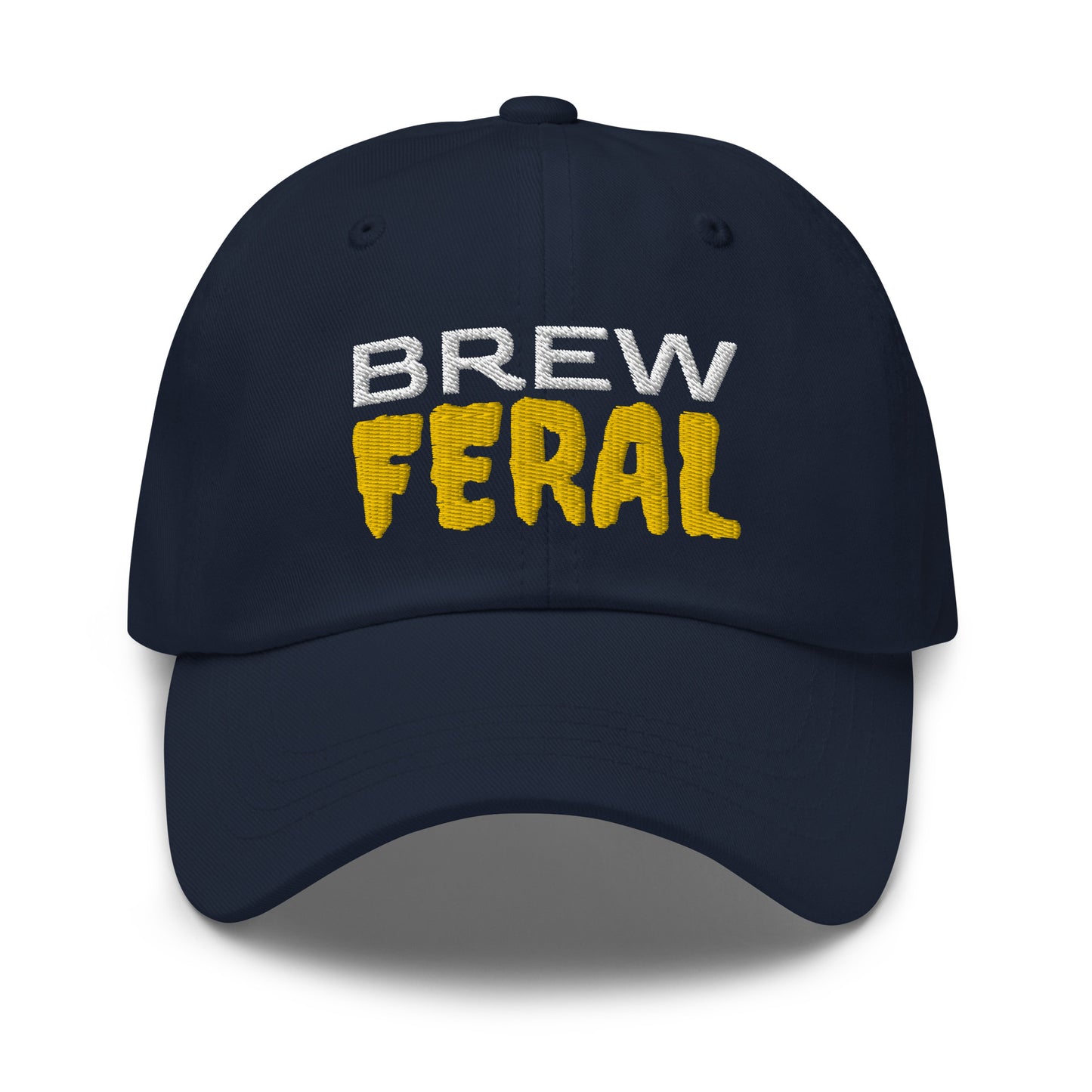 Brew Feral™ Hat, Beer Drinking Connoisseur Cool Fan Ball Cap