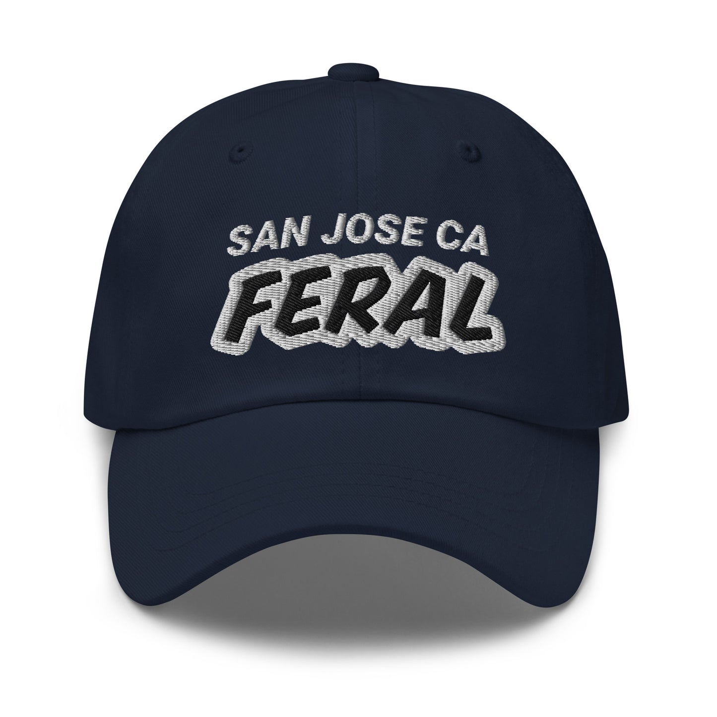 San Jose CA Feral™ Hat for People Who Love and Go Wild for the California City