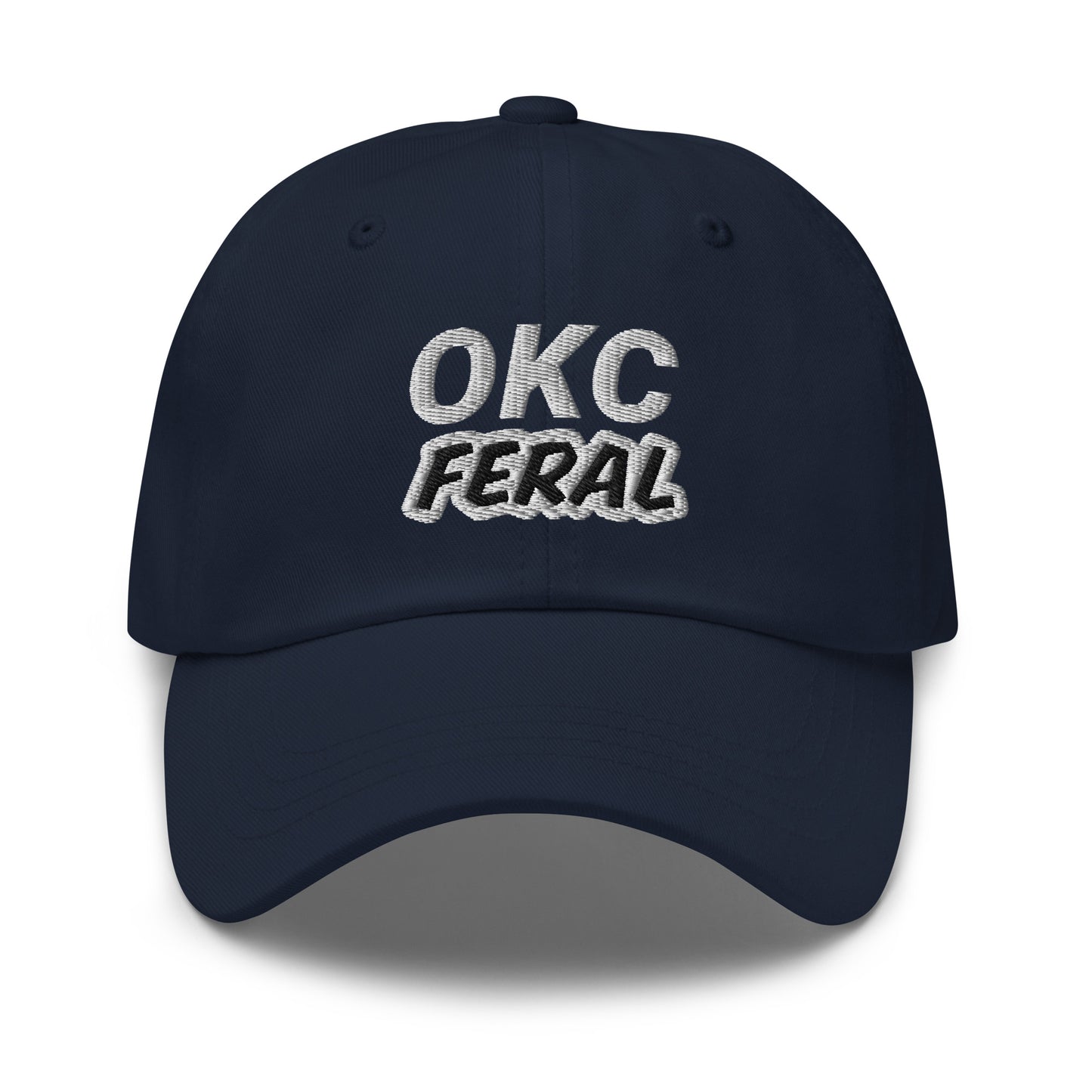 OKC Feral™ Hat for People Who Love and Go Wild for Oklahoma City Life