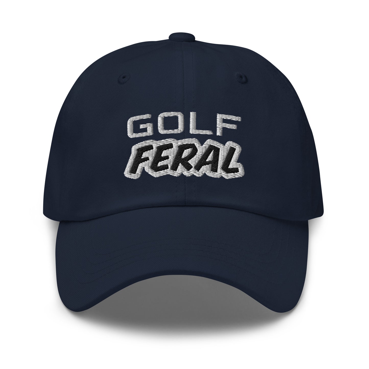 Golf Feral™ Hat for Players and Fans Who Love and Go Wild for the Game