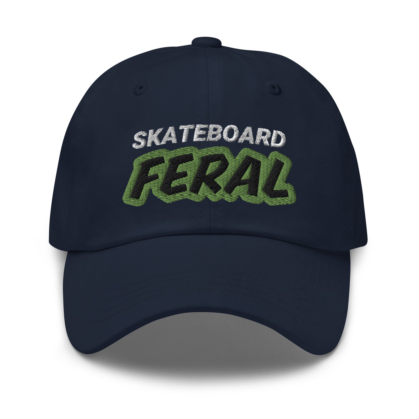 Skateboard Feral™ Hat for Riders Who Go Wild and Crazy on Their Board