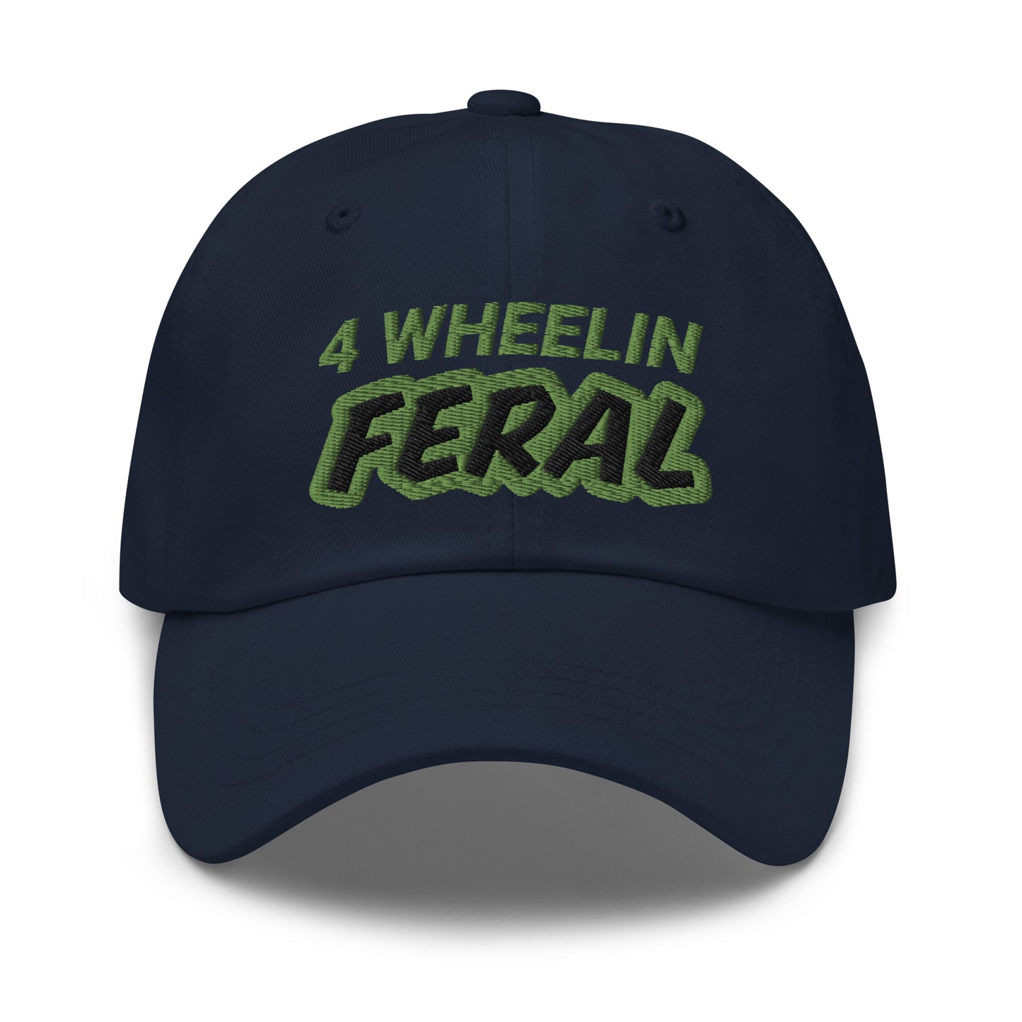 4 Wheelin Feral™ Four-Wheeling Hat for People Who Go Wild for 4WD Dirt and Mud Driving