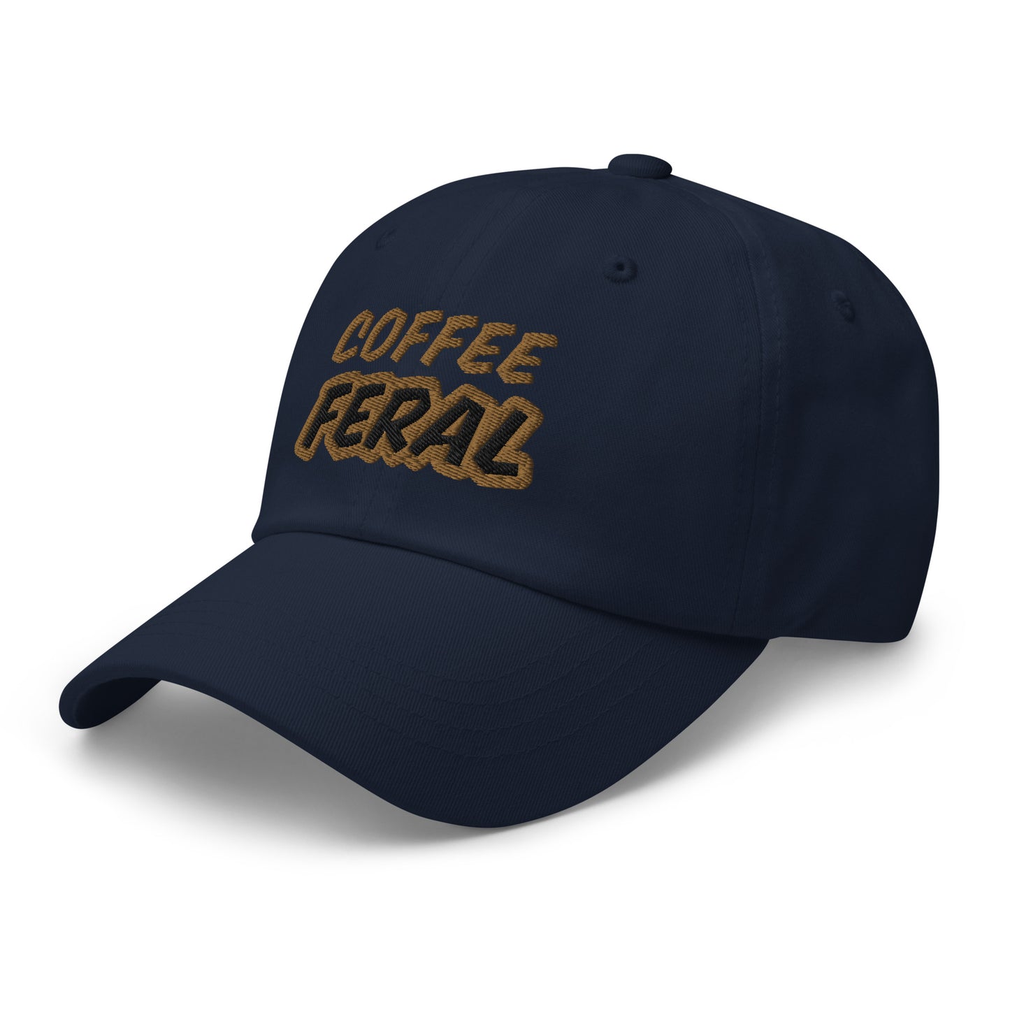 Coffee Feral™ Hat for People Who Crave and Drink Java Daily