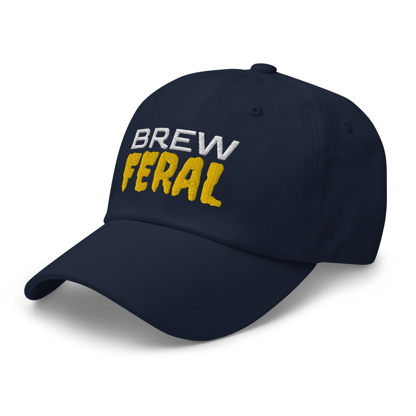 Brew Feral™ Hat, Beer Drinking Connoisseur Cool Fan Ball Cap