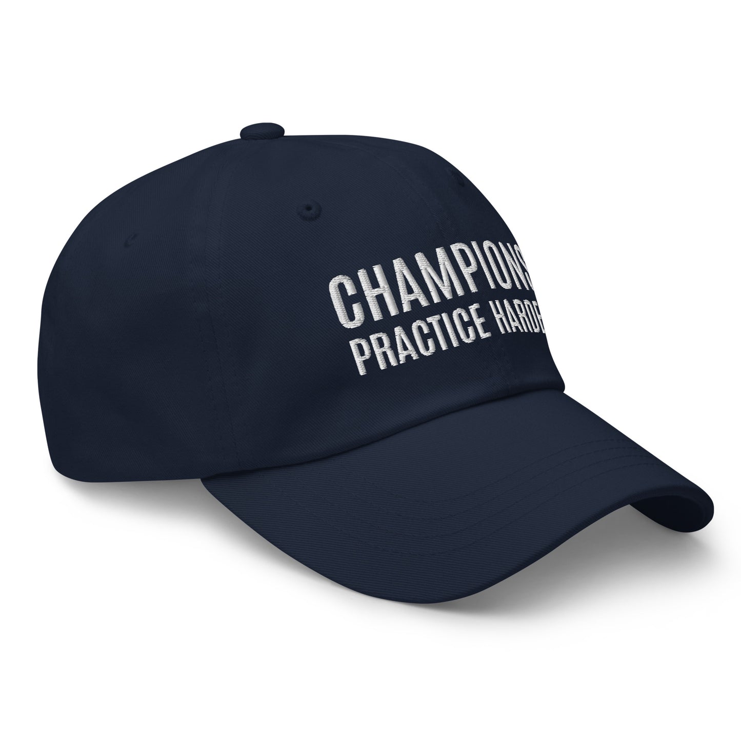 Champions Practice Harder™ Sports Ball Cap