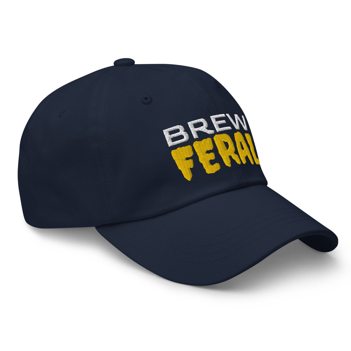 Brew Feral™ Hat, Beer Drinking Connoisseur Cool Fan Ball Cap