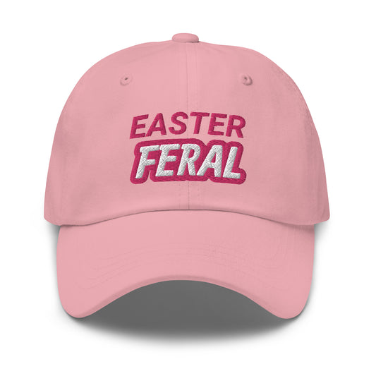 Easter Feral ball caps are for anyone who goes wild for the holiday season and can't get enough of the egg hunts and candy-filled baskets.