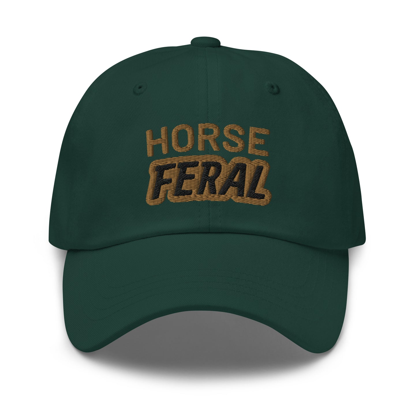 Horse Feral™ Cowgirl and Cowboy Ball Cap