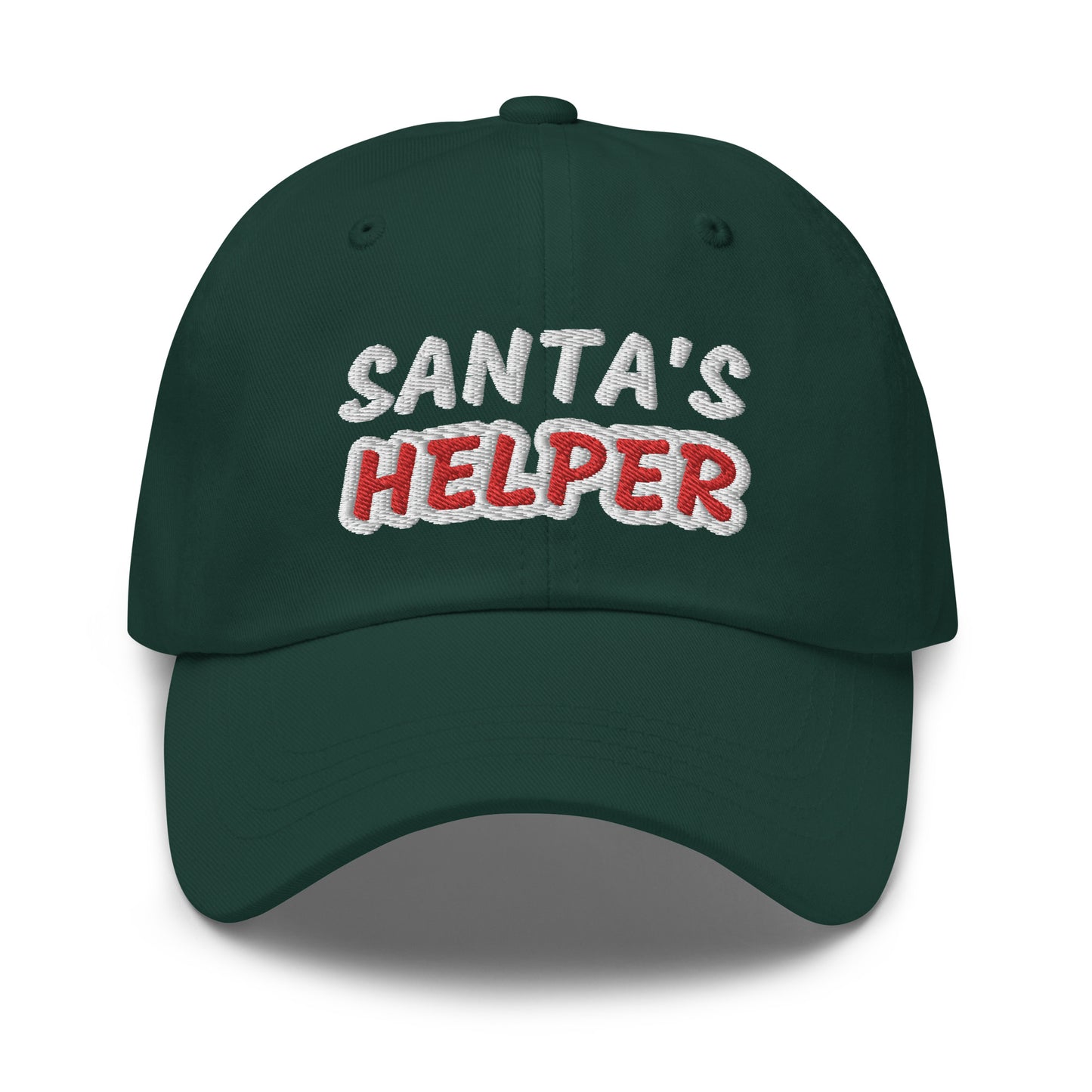 Santa's Helper Unisex Christmas Holiday Ball Cap