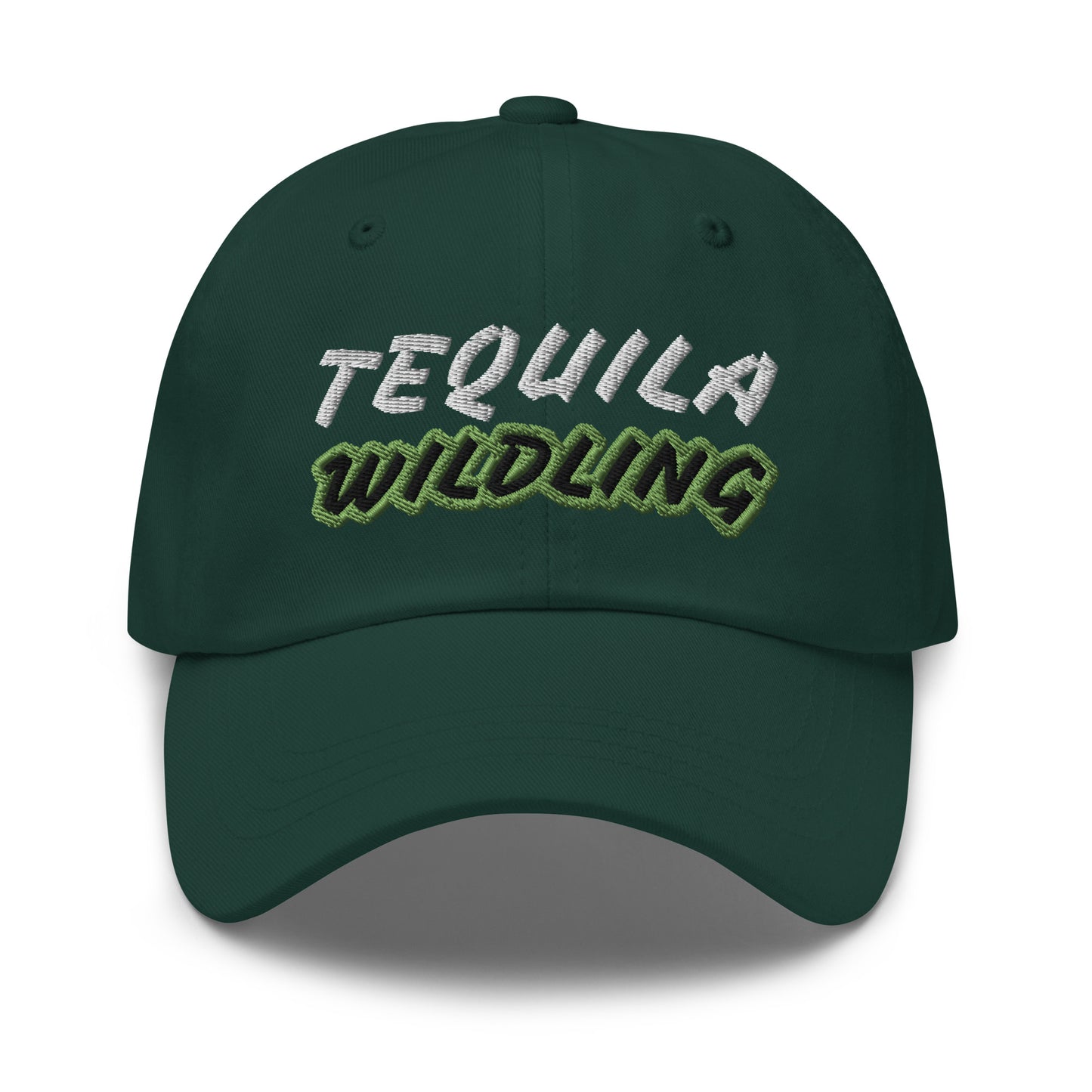 Tequila Wildling unisex embroidered ball cap is for anyone who goes wild and crazy for drinking tequila and appreciates its taste.