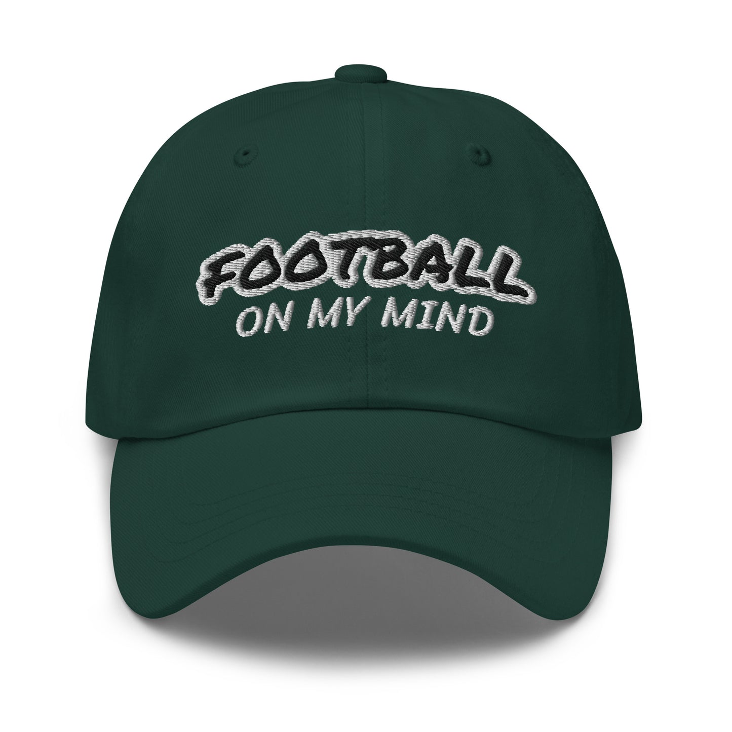 Football On My Mind Unisex Player and Fan Ball Cap