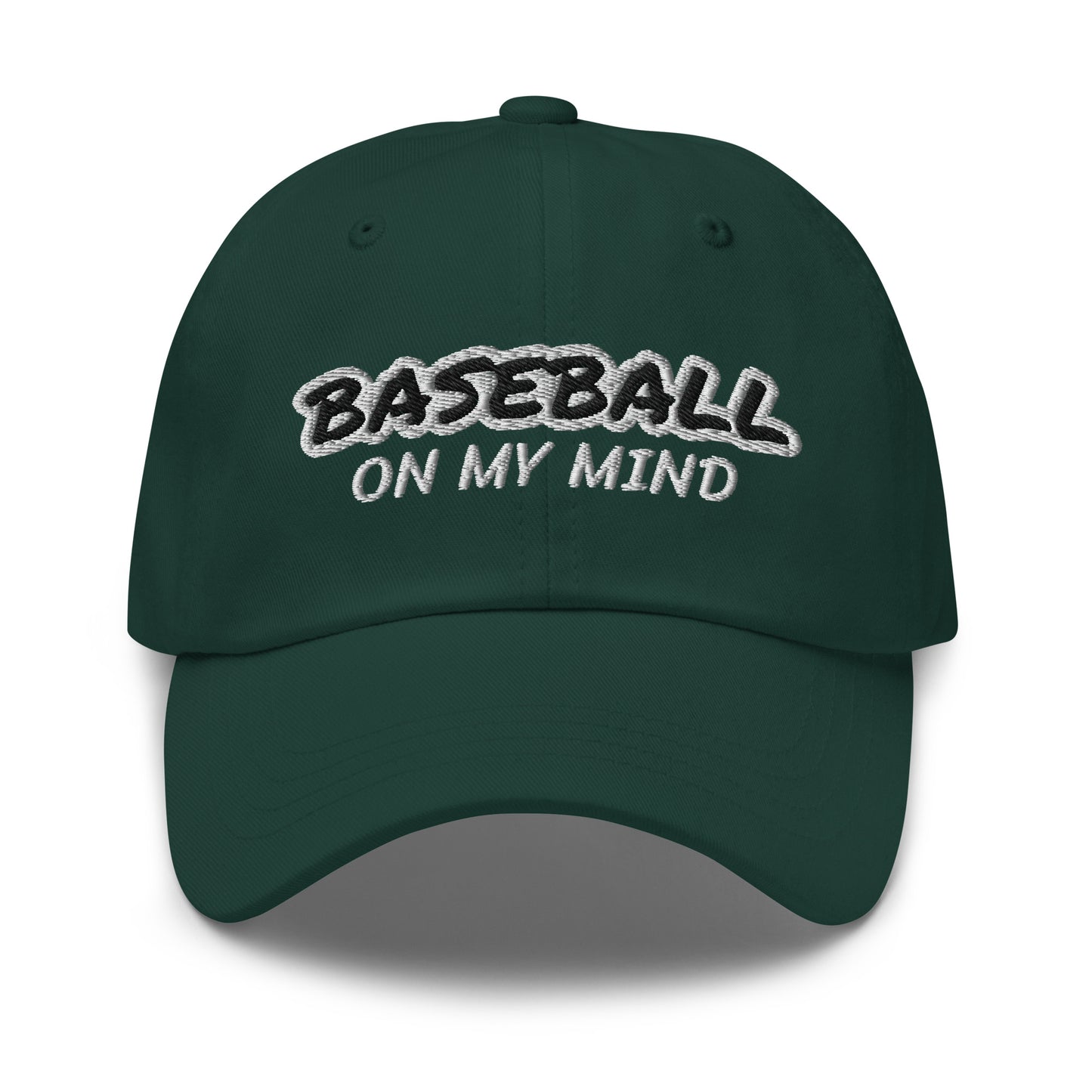 Baseball On My Mind Unisex Player and Fan Ball Cap