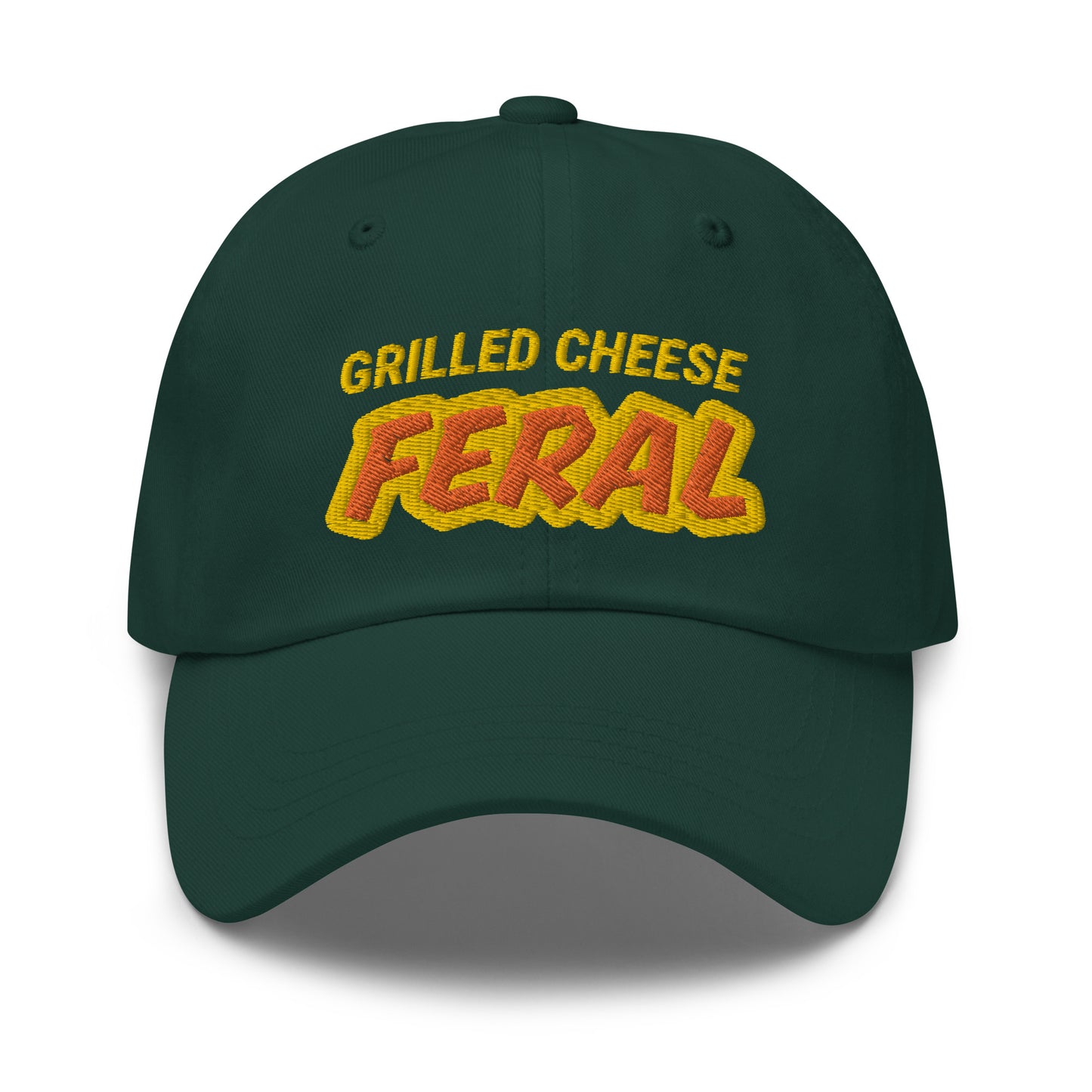 Grilled Cheese Feral™ Hat for People Who Love the Cooked Cheesy Sandwich