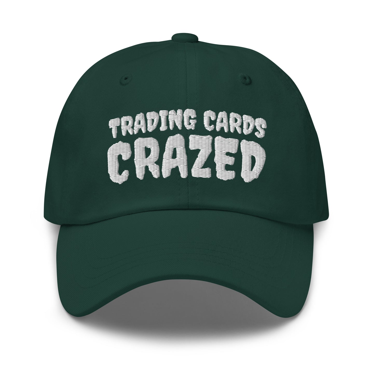 Trading Cards Crazed™ Hat for Fans Who are Crazy About Buying, Selling, Collecting Them