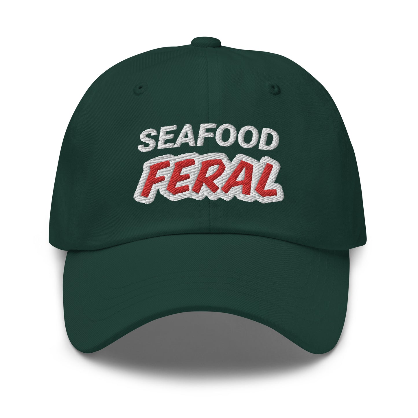 Seafood Feral™ Hat for People Who Love and Go Wild for Eating It