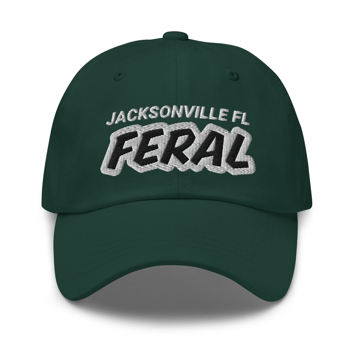 Jacksonville FL Feral™ Hat for People Who Love and Go Wild for the Florida City