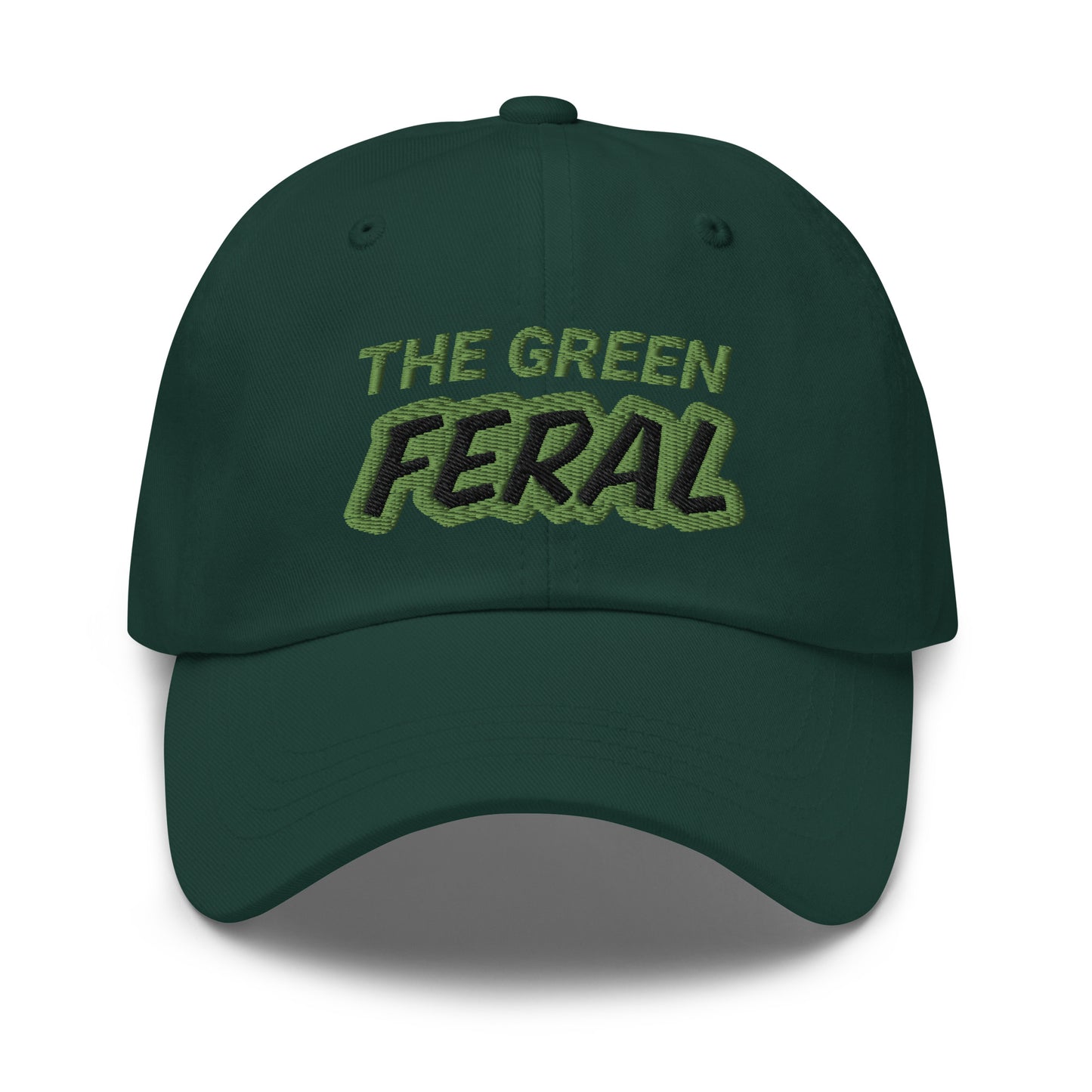 The Green Feral™ Golf Hat for Players Who Go Wild for and Love the Game