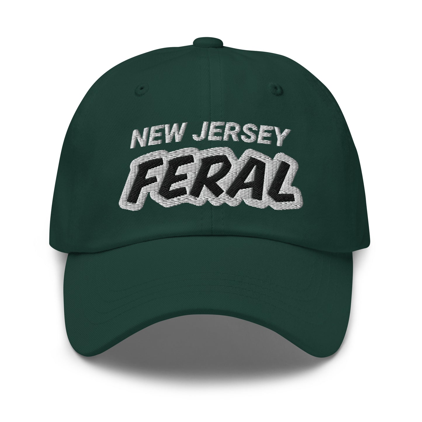 New Jersey Feral™ Hat, Cool Ball Cap for People Who Go Wild for the Garden State